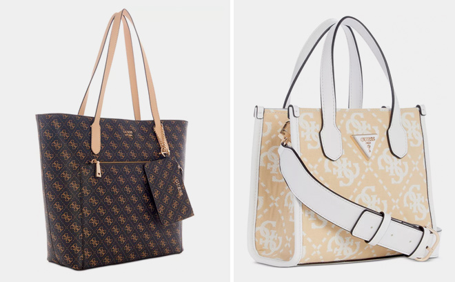 GUESS Ruma Double Compartment Mini Tote GUESS Ruma Double Compartment Mini Tote