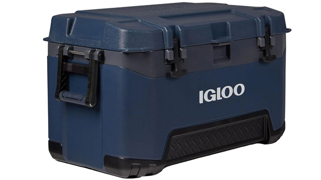 Igloo 72 qt BMX Hard Cooler in Rugged Blue Color Igloo 72 qt BMX Hard Cooler in Rugged Blue Color