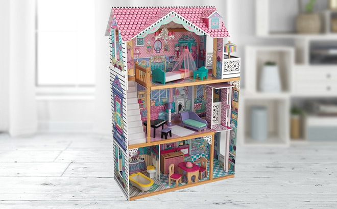 KidKraft Annabelle Dollhouse on the Floor