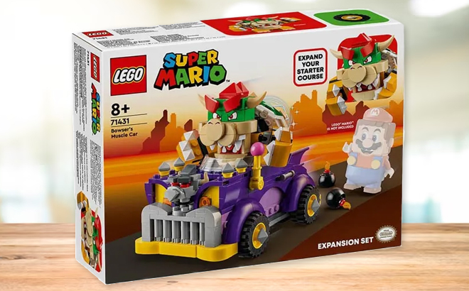 LEGO Super Mario Bowser’s Muscle Car Expansion Set