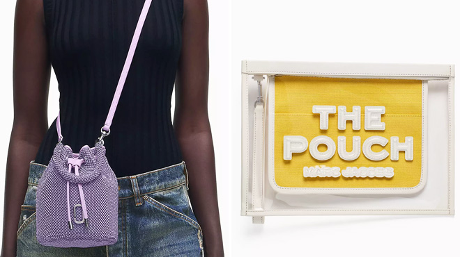 Marc Jacobs Rhinestone Mini Bucket Bag
