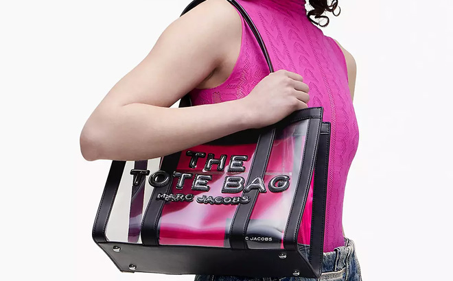 Marc Jacobs The Clear Medium Tote Bag