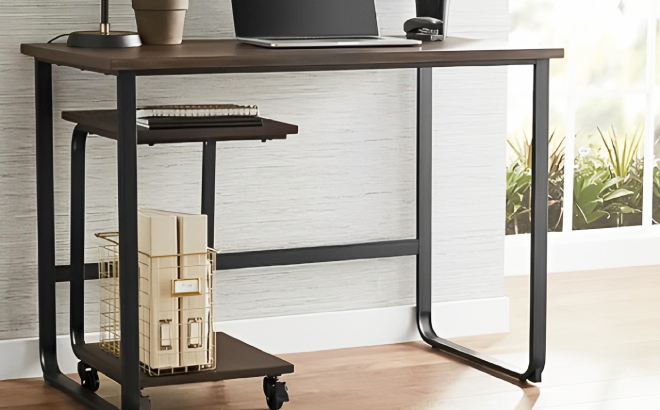 Members Mark Dakota 2 Piece Writing Desk and C Table Set Members Mark Dakota 2 Piece Writing Desk and C Table Set