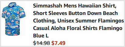 Mens Hawaiian Shirts Checkout