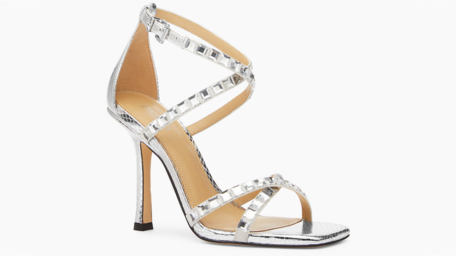 Michael Kors ICelia Snake Embossed Sandals Michael Kors ICelia Snake Embossed Sandals