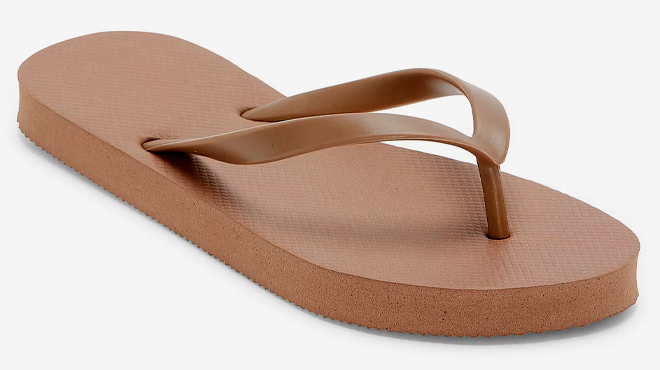 Mixit Womens Matte Solid Flip Flops 3