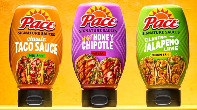 Pace Classic Taco Signature Sauce and Pace Hot Honey Chipotle Signature Sauce