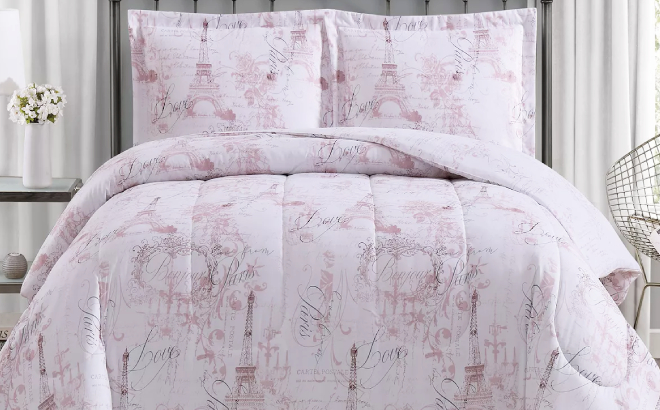 Paris Comforter 3 Piece Comforter Set Paris Comforter 3 Piece Comforter Set