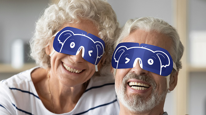 People Wearing Steam Eye Masks People Wearing Steam Eye Masks