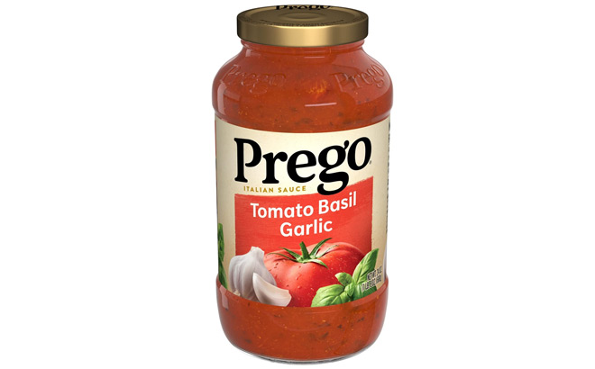 Prego Italian Tomato Sauce with Basil Garlic