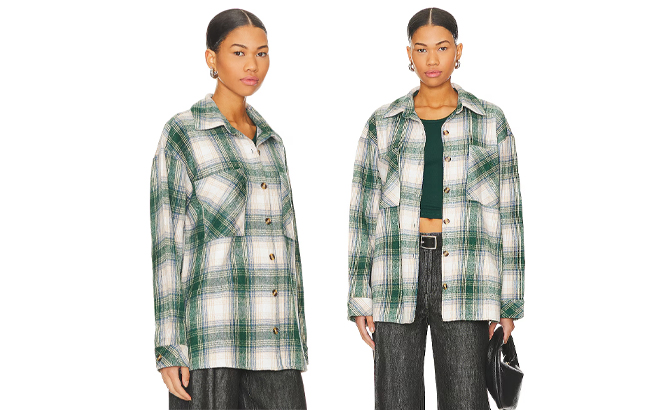 Revolve Womens Jordayn Oversized Shackets