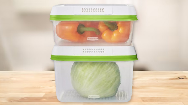 Rubbermaid FreshWorks Produce Saver 4 Piece Container Set Rubbermaid FreshWorks Produce Saver 4 Piece Container Set