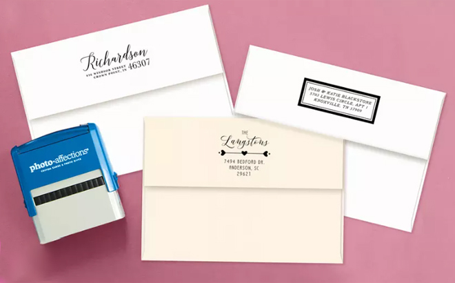 Self Inking Stamps from PhotoAffections