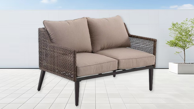 Sonoma Goods For Life Benton Wicker Loveseat Sonoma Goods For Life Benton Wicker Loveseat