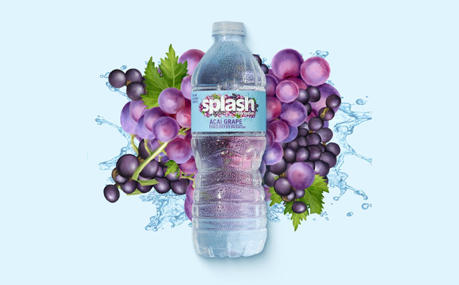 Splash Refresher Acai Grape Flavored Water Splash Refresher Acai Grape Flavored Water