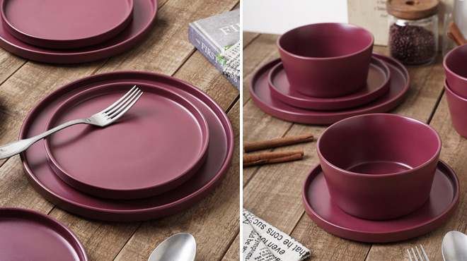 Stone Lain Modern Stoneware Dinnerware Set