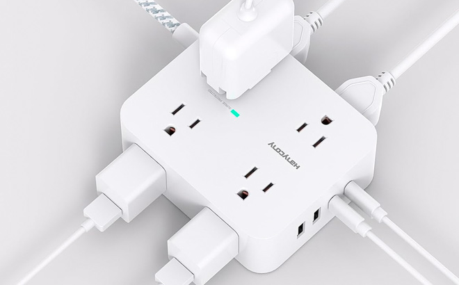 Surge Protector Power Strip 8 Outlets with 4 USB Surge Protector Power Strip 8 Outlets with 4 USB