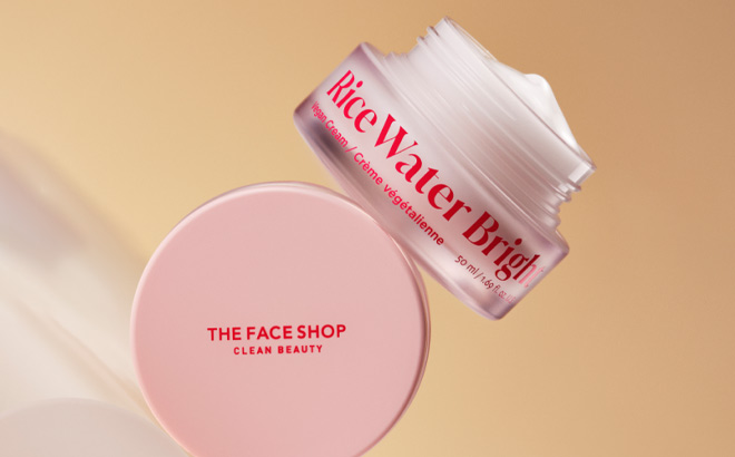 The Face Shop Rice Water Bright Vegan Cream The Face Shop Rice Water Bright Vegan Cream