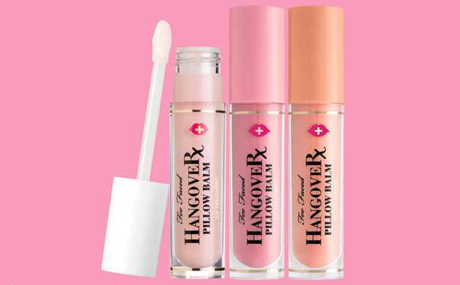 Too Faced 3 pack Pillow Balm Lip Balm Too Faced 3 pack Pillow Balm Lip Balm