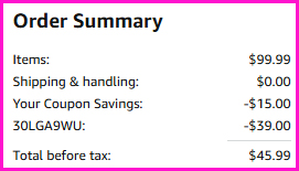 Tozott Rebounder Checkout Screen Tozott Rebounder Checkout Screen