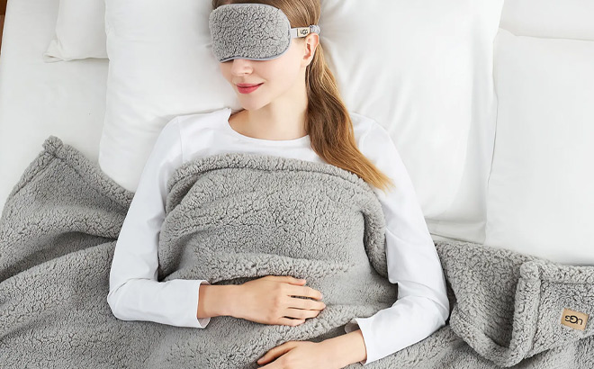 UGG Blanket Eye Mask Sleep Set 57 Shipped Free Stuff Finder