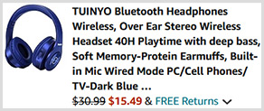 Wireless Headphones Screenshot Wireless Headphones Screenshot