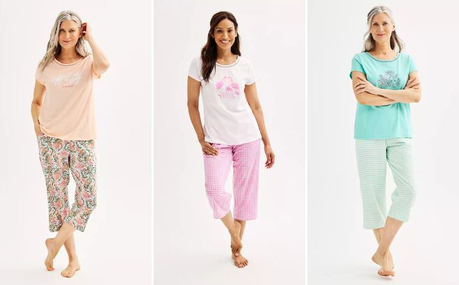 Womens Pajama Sets