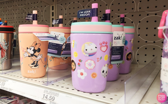 Zak Designs Stainless Steel Gabbys Dollhouse Tumbler Zak Designs Stainless Steel Gabbys Dollhouse Tumbler