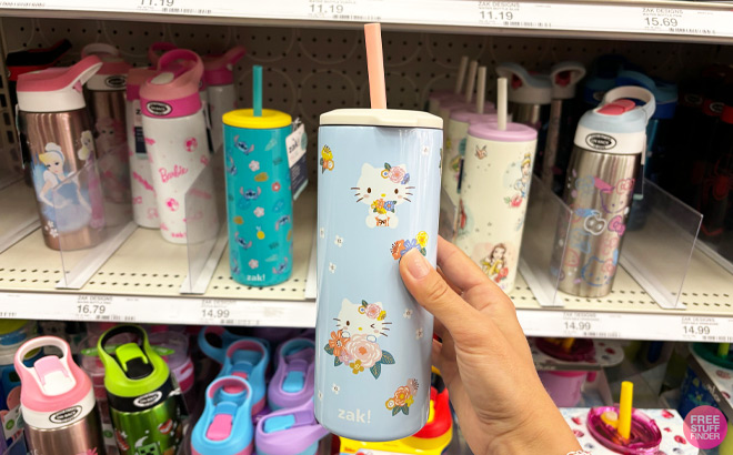 Zak Designs Stainless Steel Hello Kitty Tumbler Zak Designs Stainless Steel Hello Kitty Tumbler