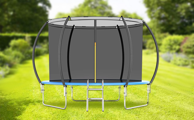 10 Foot Enclosed Trampoline 10 Foot Enclosed Trampoline