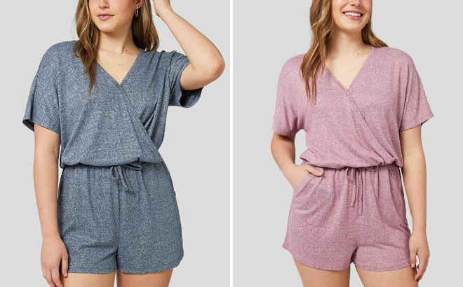 32 Degrees Womens Soft Comfy Rompers 32 Degrees Womens Soft Comfy Rompers