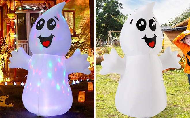 5 Foot Halloween Inflatable Ghost