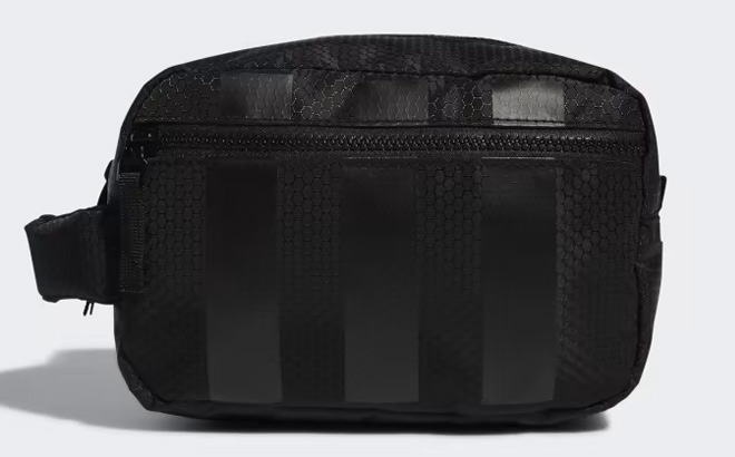Adidas Black Team Toiletry Kit Adidas Black Team Toiletry Kit