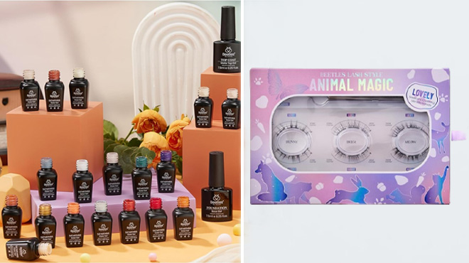 Beetles 23 Piece Gel Nail Polish Fall Kit and Lashes Set Beetles 23 Piece Gel Nail Polish Fall Kit and Lashes Set