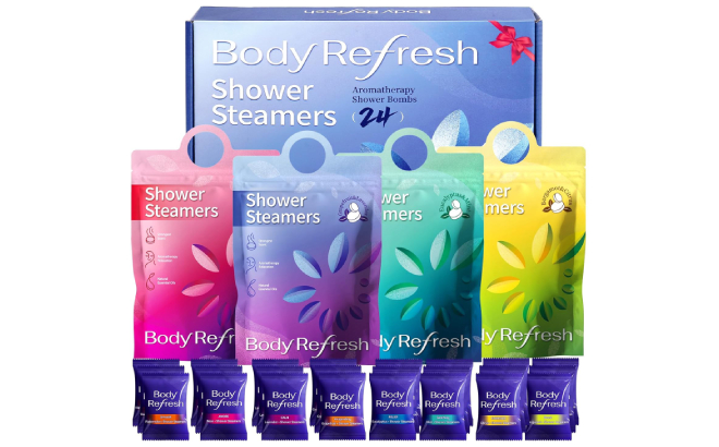 Body Refresh Aromatherapy Shower Bombs Body Refresh Aromatherapy Shower Bombs