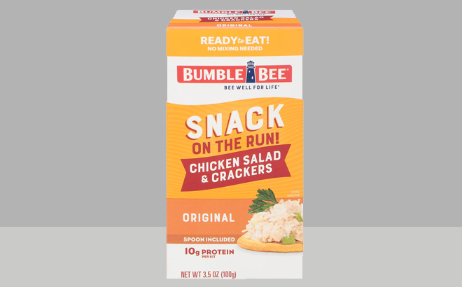 Bumble Bee Snack on the Run Chicken Salad with Crackers Kit