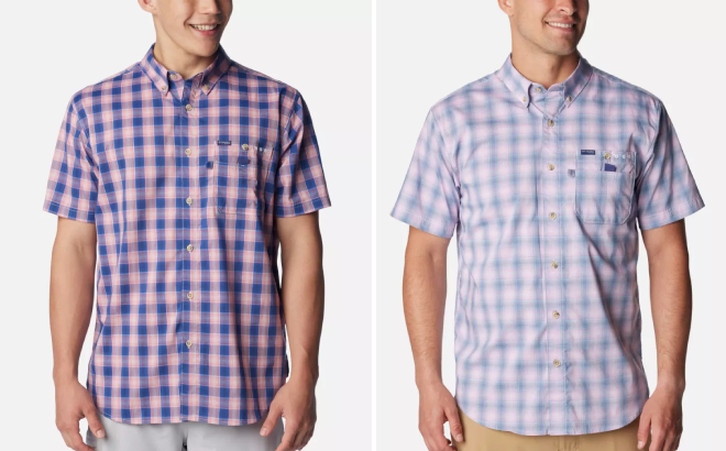 Columbia Mens PFG Super Bonefish Short Sleeve Shirt Columbia Mens PFG Super Bonefish Short Sleeve Shirt