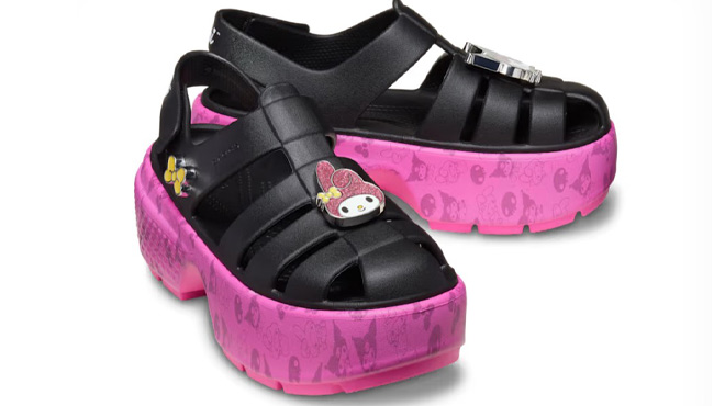 Crocs Hello Kitty and Friends My Melody Stomp Sandals Crocs Hello Kitty and Friends My Melody Stomp Sandals