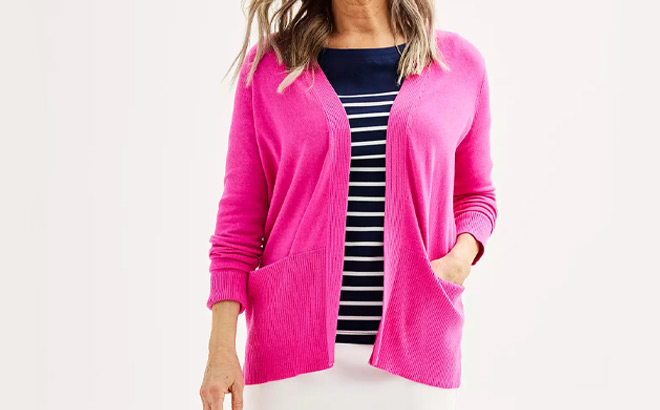 Croft Barrow Womens Cardigan Croft Barrow Womens Cardigan