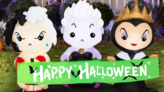 Disney Airblown Inflatable Disney Villains Scene Disney Airblown Inflatable Disney Villains Scene