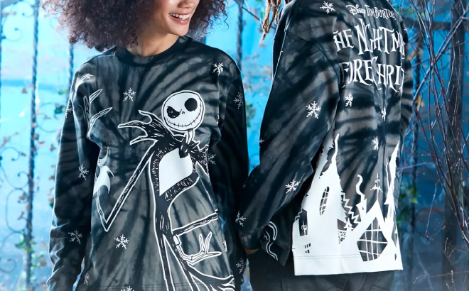 Disney The Nightmare Before Christmas Long Sleeve T Shirt Disney The Nightmare Before Christmas Long Sleeve T Shirt