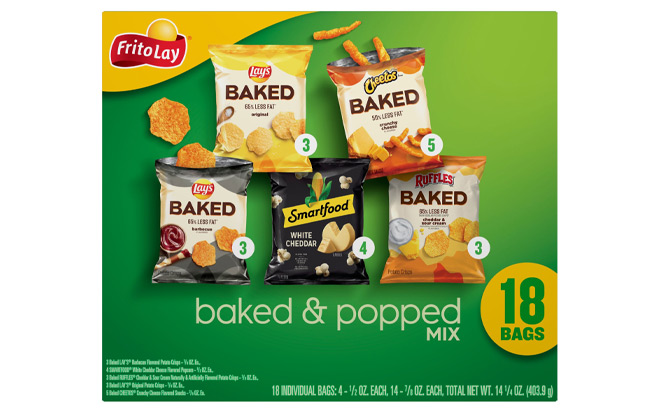 Frito Lay Baked Popped Mix Variety Pack Frito Lay Baked Popped Mix Variety Pack
