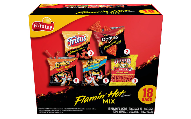 Frito Lay Flamin Hot Mix Variety Pack Frito Lay Flamin Hot Mix Variety Pack