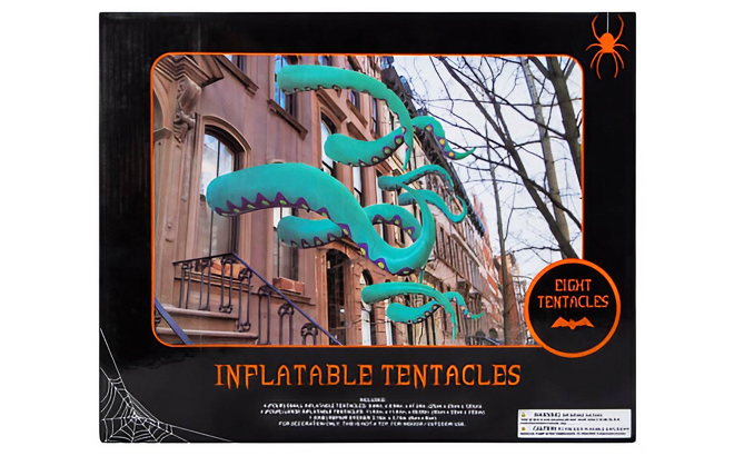 Inflatable Tentacles Halloween Decor 8 Count in a Box Inflatable Tentacles Halloween Decor 8 Count in a Box