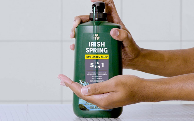 Irish Spring 5 in 1 Mens Body Wash Irish Spring 5 in 1 Mens Body Wash