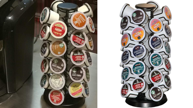 K Cup Carousel 40 Pod Organizer Stand K Cup Carousel 40 Pod Organizer Stand