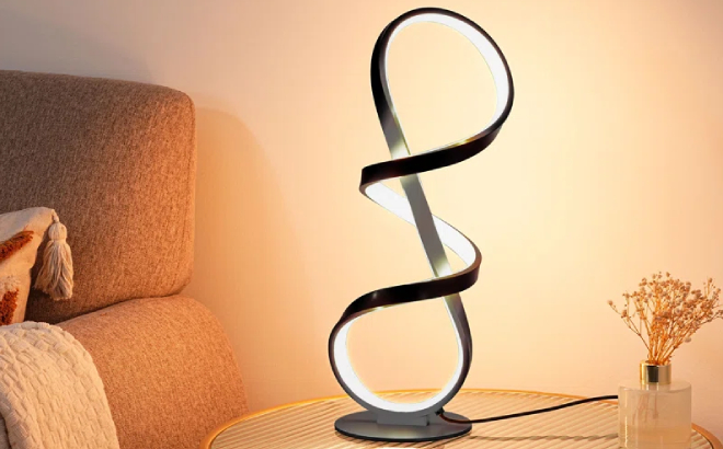 Lighted Brecklyn Metal Novelty Lamp Lighted Brecklyn Metal Novelty Lamp