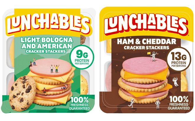 Lunchables Bologna American Cheese Cracker Snack Kit Lunchables Bologna American Cheese Cracker Snack Kit