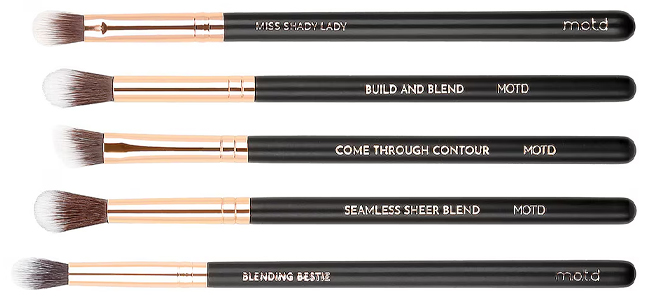 M O T D Cosmetics Blending Eye Brush Set