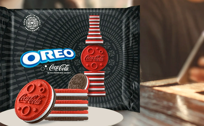 OREO Coca Cola Sandwich Cookies Limited Edition